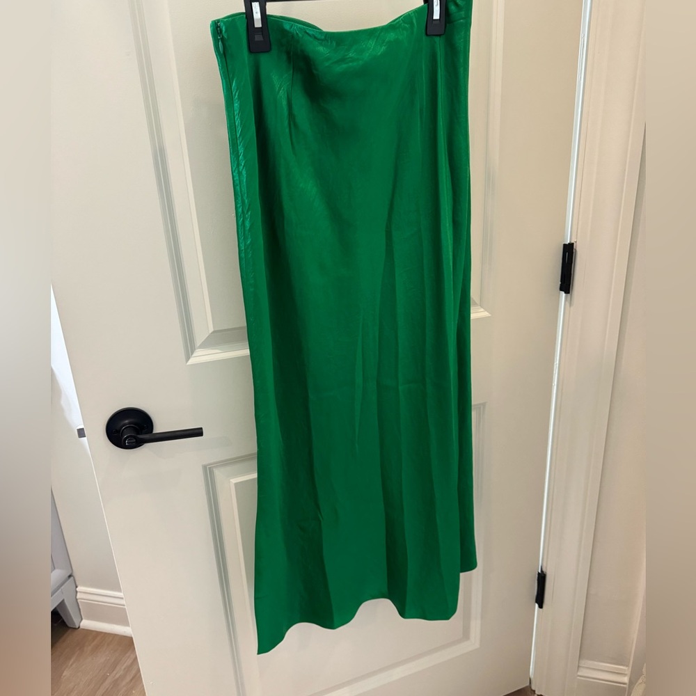 Vince silk Slip skirt